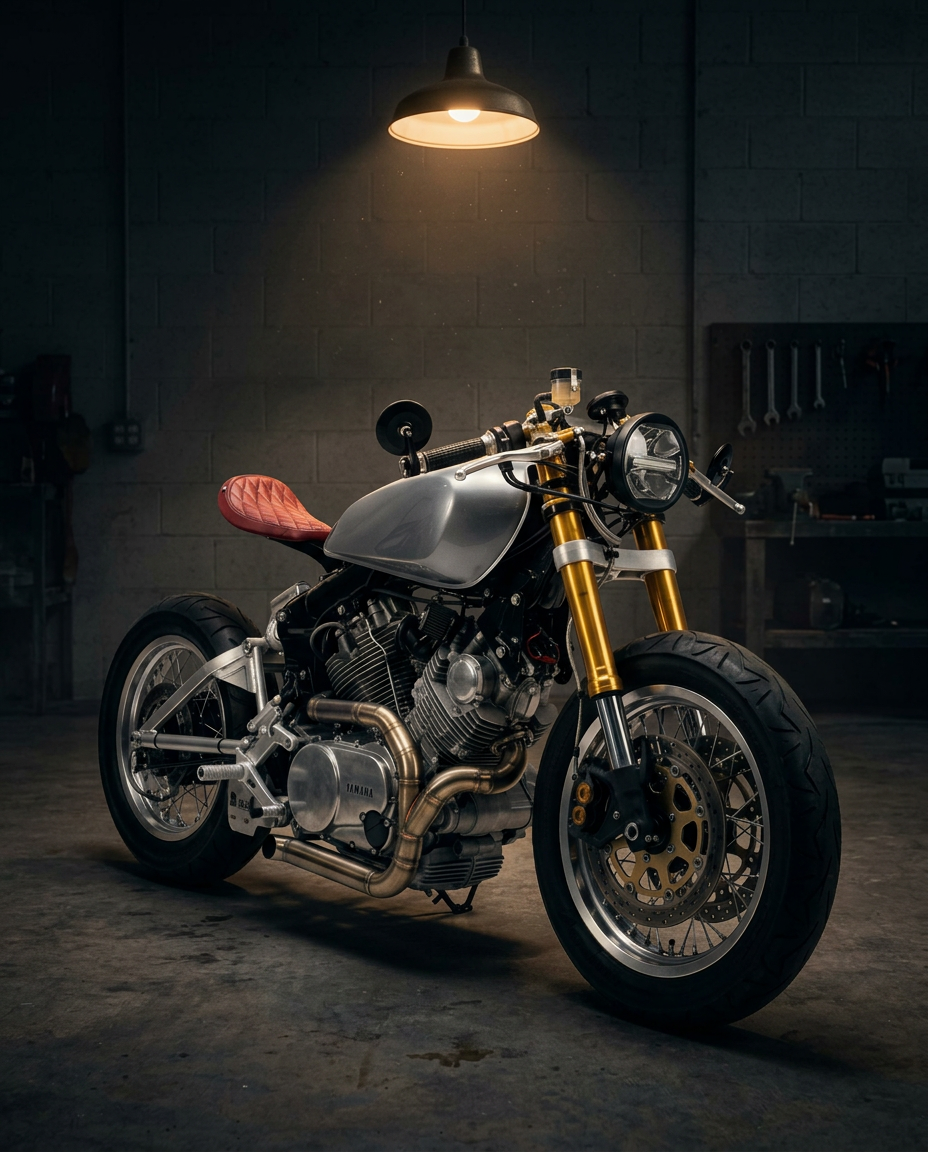 Yamaha XV920 cafe racer build by Cafe Racer Co.